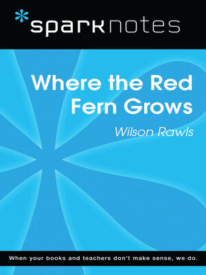 cover image of Where the Red Fern Grows (SparkNotes Literature Guide)